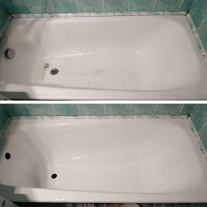 Восстановление покрытия ванны
